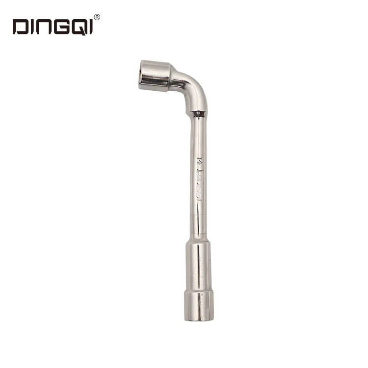 DingQi Professional Multi Size Tubular Angled Double Ended L Type Hex Socket Wrench Spanner  L Shaped Angled Hex Socket Wrench