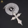 Cadena de tenis de oro de 3 mm y 18 pulgadas