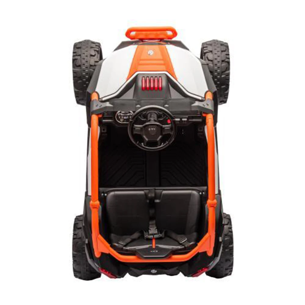 New Children's Electric Four-Wheel Off-Road Ride-On Double-Seater Remote-Controlled Toy Car for Kids