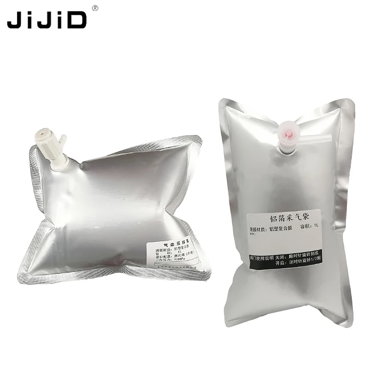 Jijid Wholesale Sampling Bag 0.5l 1ll 2l 5l Gas Sampling Bag With Valve ...