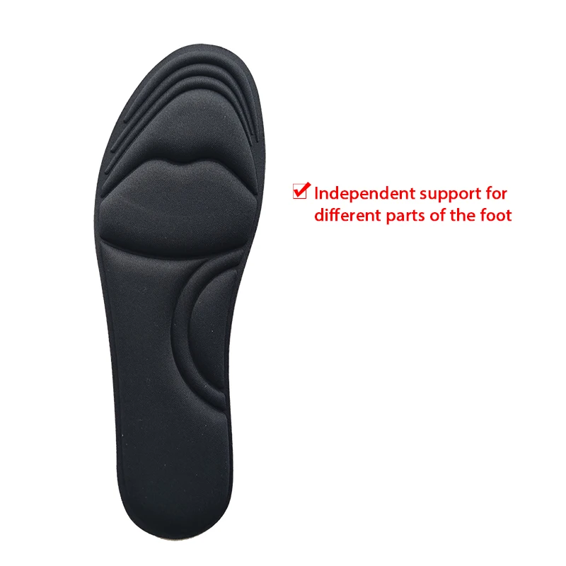 Extra-Thick Memory Foam Shoe Insoles for Pain Relief, OEM