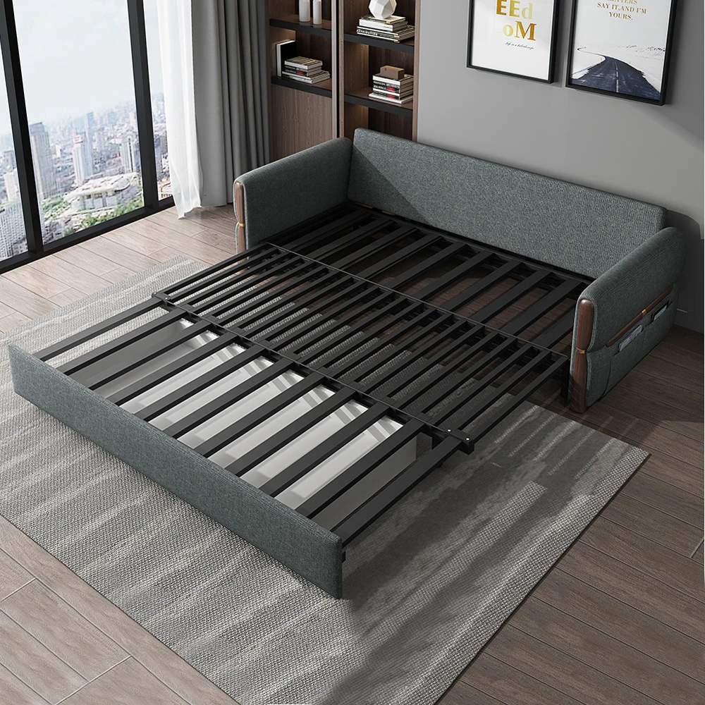 Modern Multifunctional Folding Sofa Bed With Storage Foldable Sleeper