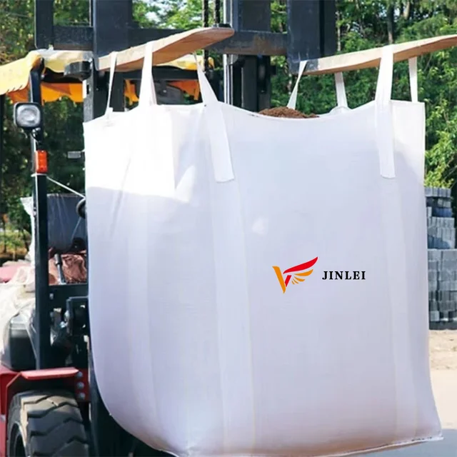 FIBC Jumbo Bags Big Ton Bulk Vacuum Plastic Bags for Storage and Transportation