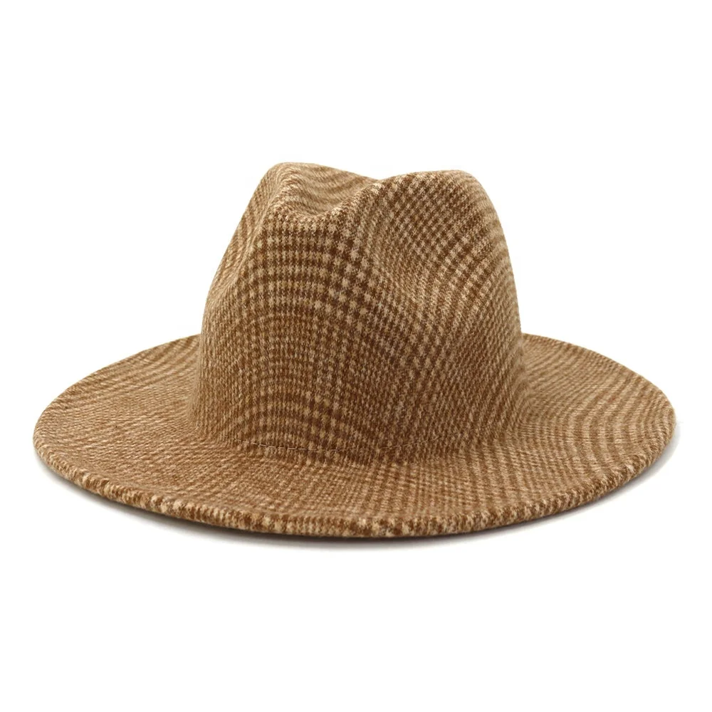 Jazz Autumn Winter Woolen Fedora Hat 