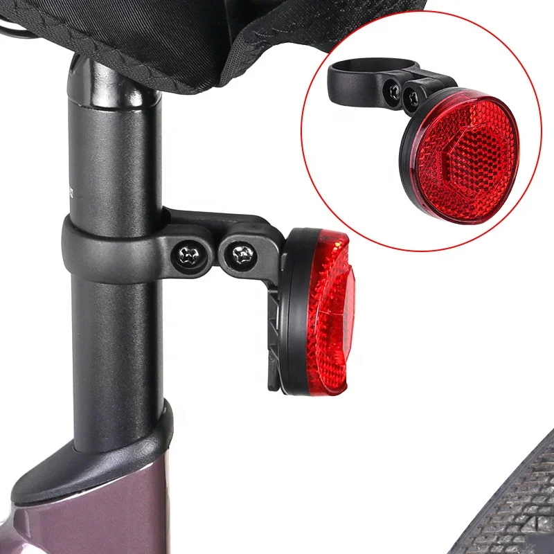 Bicycle Airtag Positioning Reflector Anti Theft Taillights snapklik-hidden-air-tag-bike-mount-compatible
