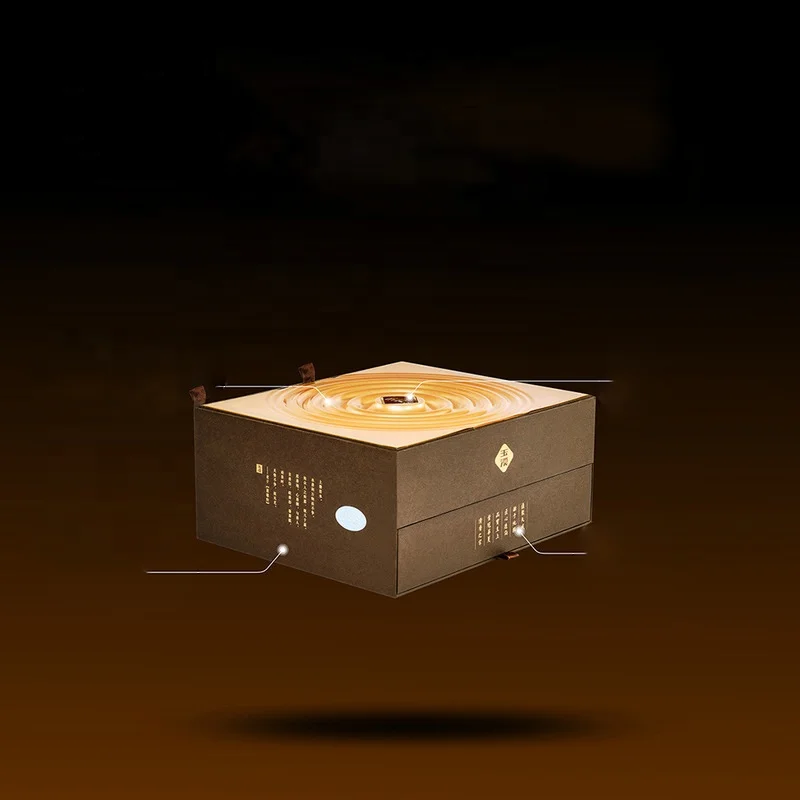 Newest Design Luxury Laser Custom Logo Three Layers Rigid Cardboard Paper Sliding Drawer Gift Box Set