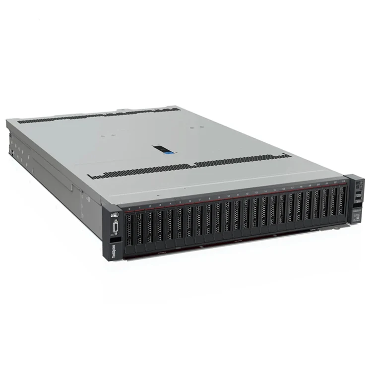 Thinksystem Sr650 V2 2U сетевой компьютер Xeon GPU сервер для стойки с высокой производительностью