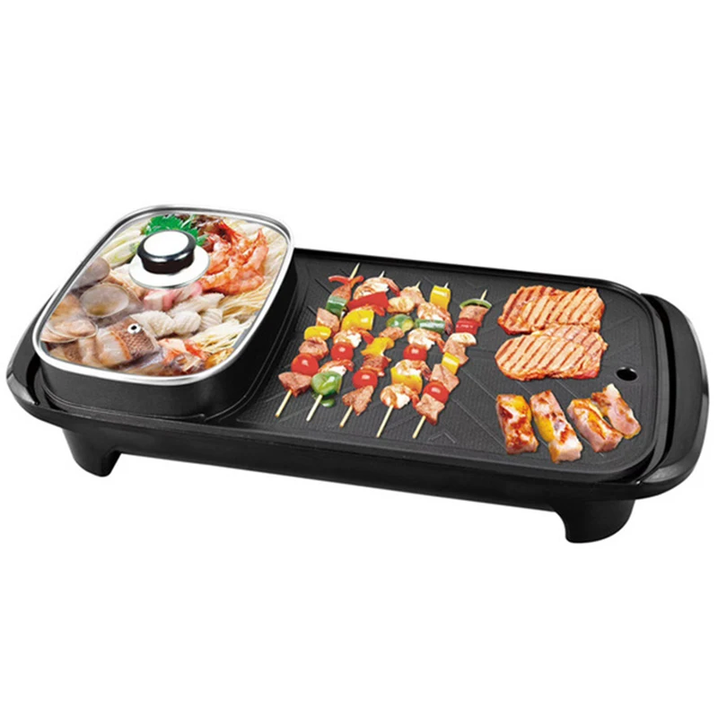 Multifunction Electric Grill Hot Pot