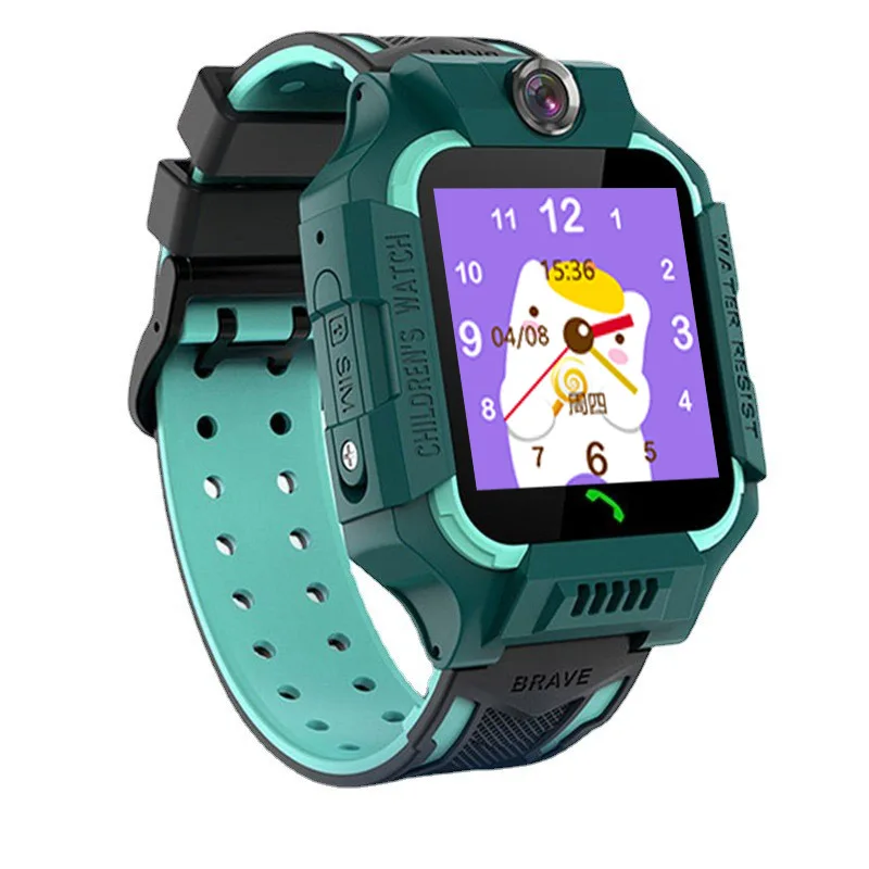 Z6F Large Capacity Battery Kids Smart Watch IP67 Waterproof Gps Tracker Video Call Sim Card 4G Kids Smart Watch for Children