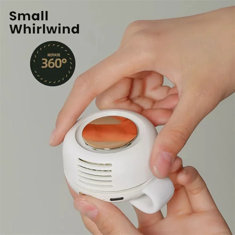 Personal Summer Cooler Usb Fan Air Conditioner Necklace Fan Bladeless