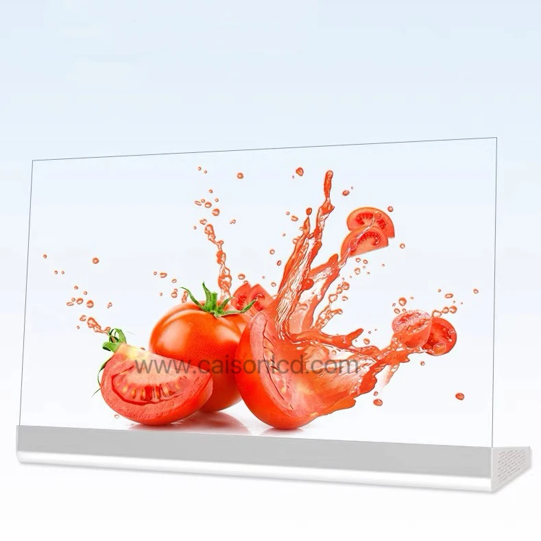 55-Zoll-transparentes OLED-Display, ultradünner AMOLED-Touchscreen, 1920 x 1080, transparenter OLED-Bildschirm, digitale Beschilderung und Anzeige