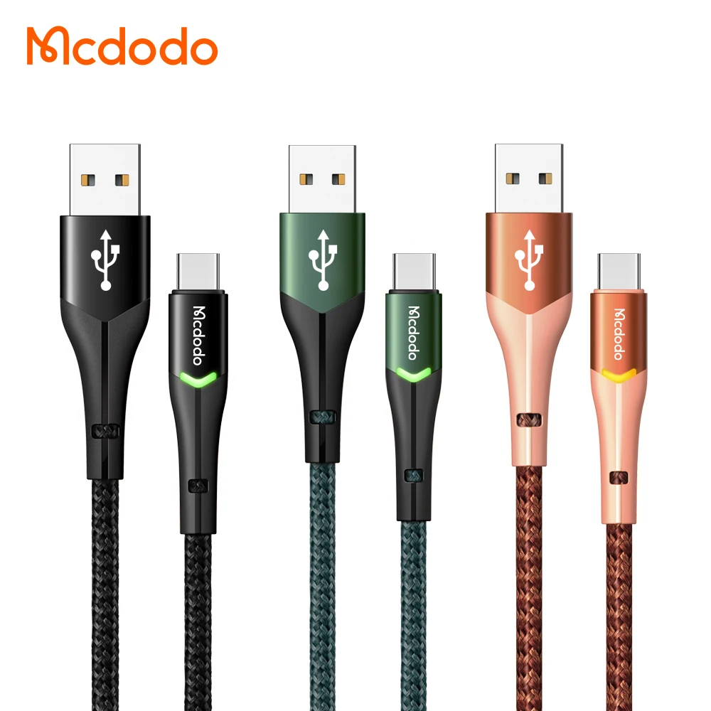 Mcdodo USB-A to USB-C Cable 3A Fast Charging with LED