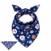 Halloween pumpkin triangular bandana