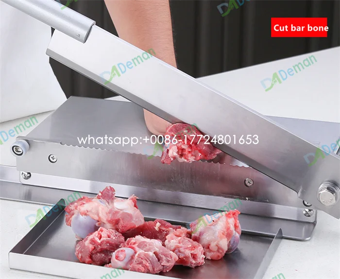 Heavy Duty Manual Meat Bone Cutter with Blade Chopper Chicken Cutting  Machine