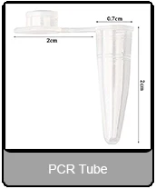 8 Strip 0.1ml 0.2ml Pcr Tube With Flat Top