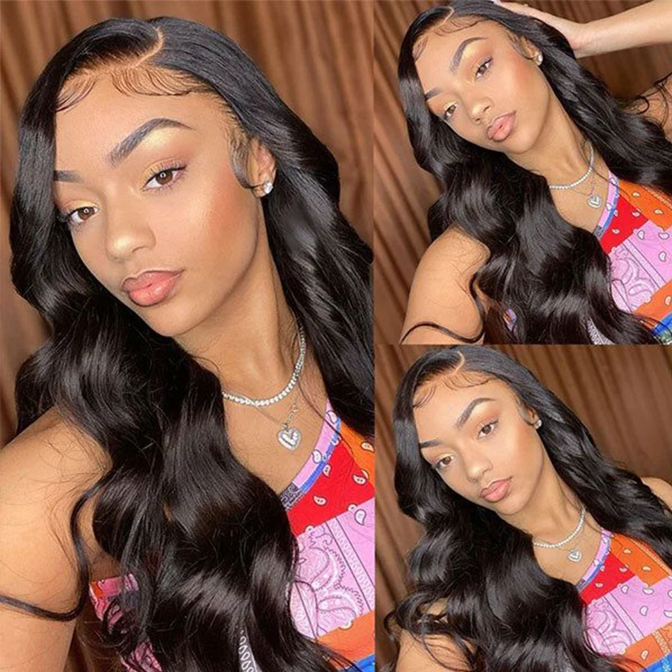 Indische Remy-Body-Wave, 71,1 cm, 76,2 cm, 78,3 cm, unbehandelt, 100 % menschliches Haar, wassergewellte Extensions, 1 3 4 Bündel, Deal für Frauen_voghion.com