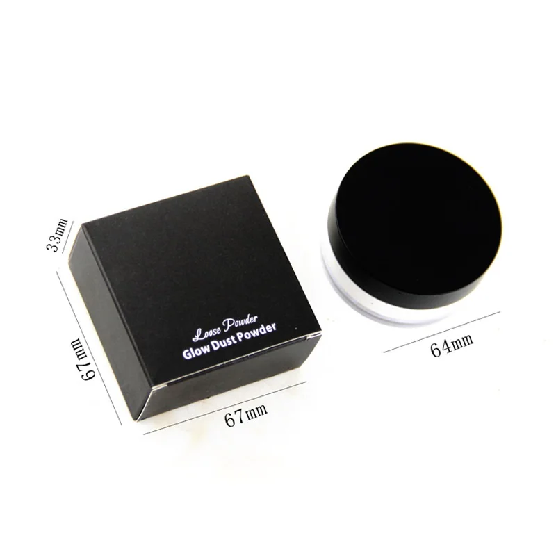 The most popular 8 color dispersion Loose powder Fine powder Waterproofing and oil control Calm makeup powder