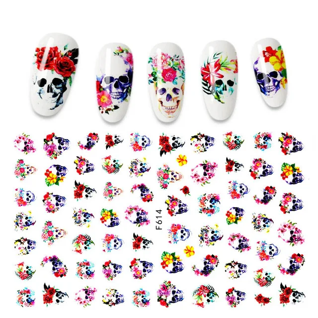 The New 3d Nail Art Sticker Character Image Abstract Nail Decal