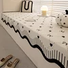 QL Butterfly Heart Shaped Chenille Bay Window Cushion