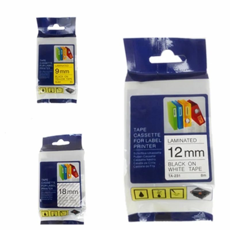 
Рекламная совместимая лента для этикеток brother Tzc231 