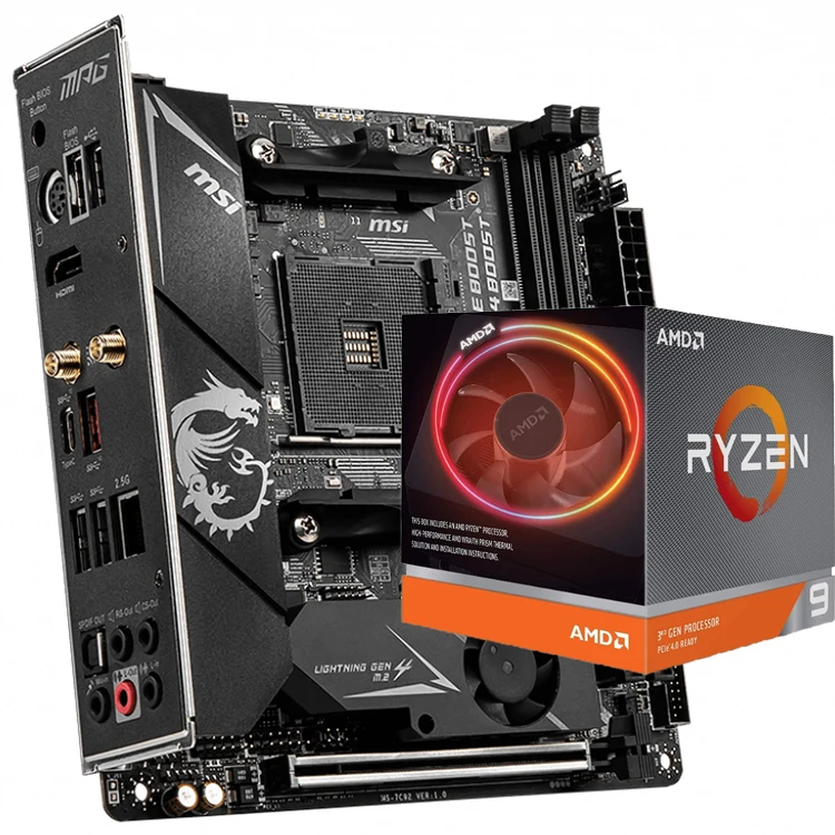 MSI MPG B550I GAMING EDGE WIFI: AM4ソケット、最大64GB RAM、DDR4