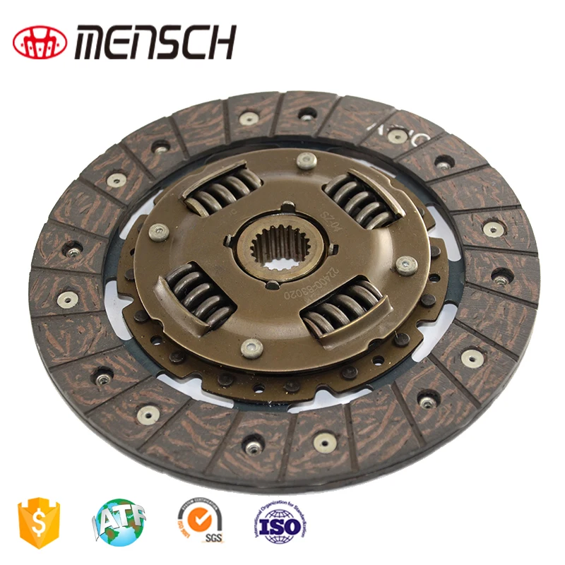 Suzuki G13A Clutch Disc - Mensch 22400-83020 Factory Plate