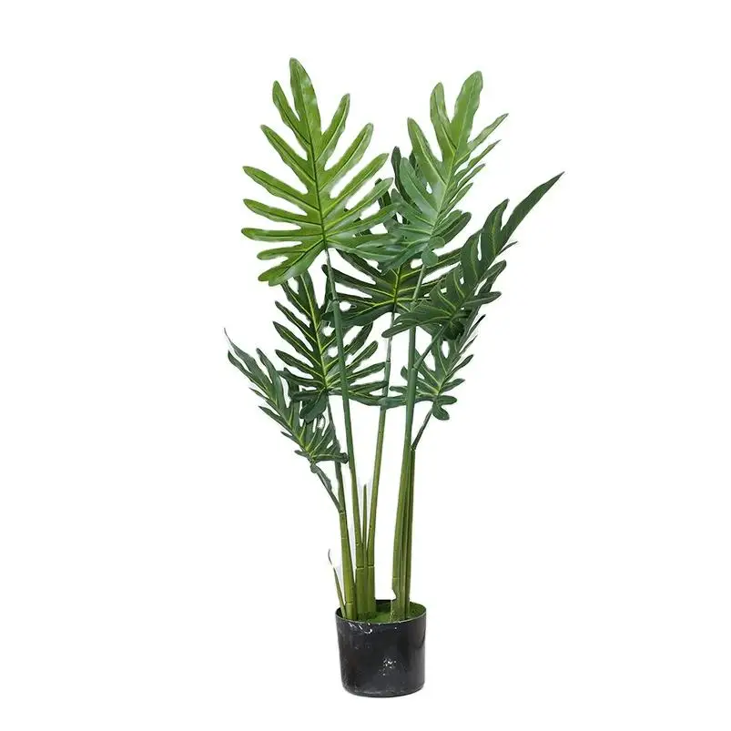 Artificial Fake Tree Plants Green Wall Led Hanging Simulation Banana