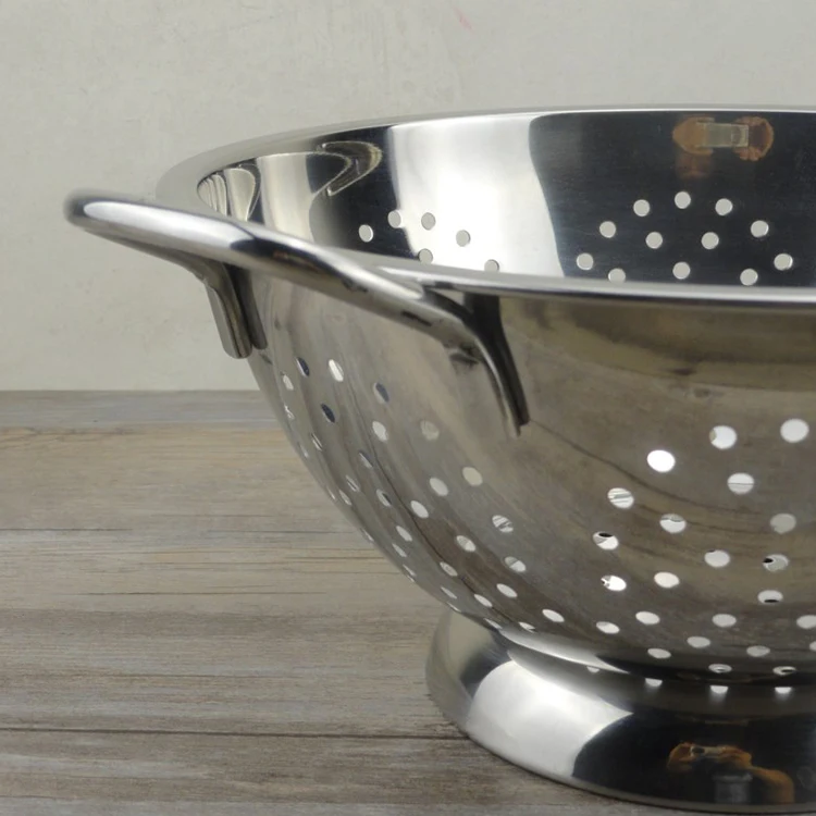 Stainless Steel German Colander Export Quality In Matt And Shiny