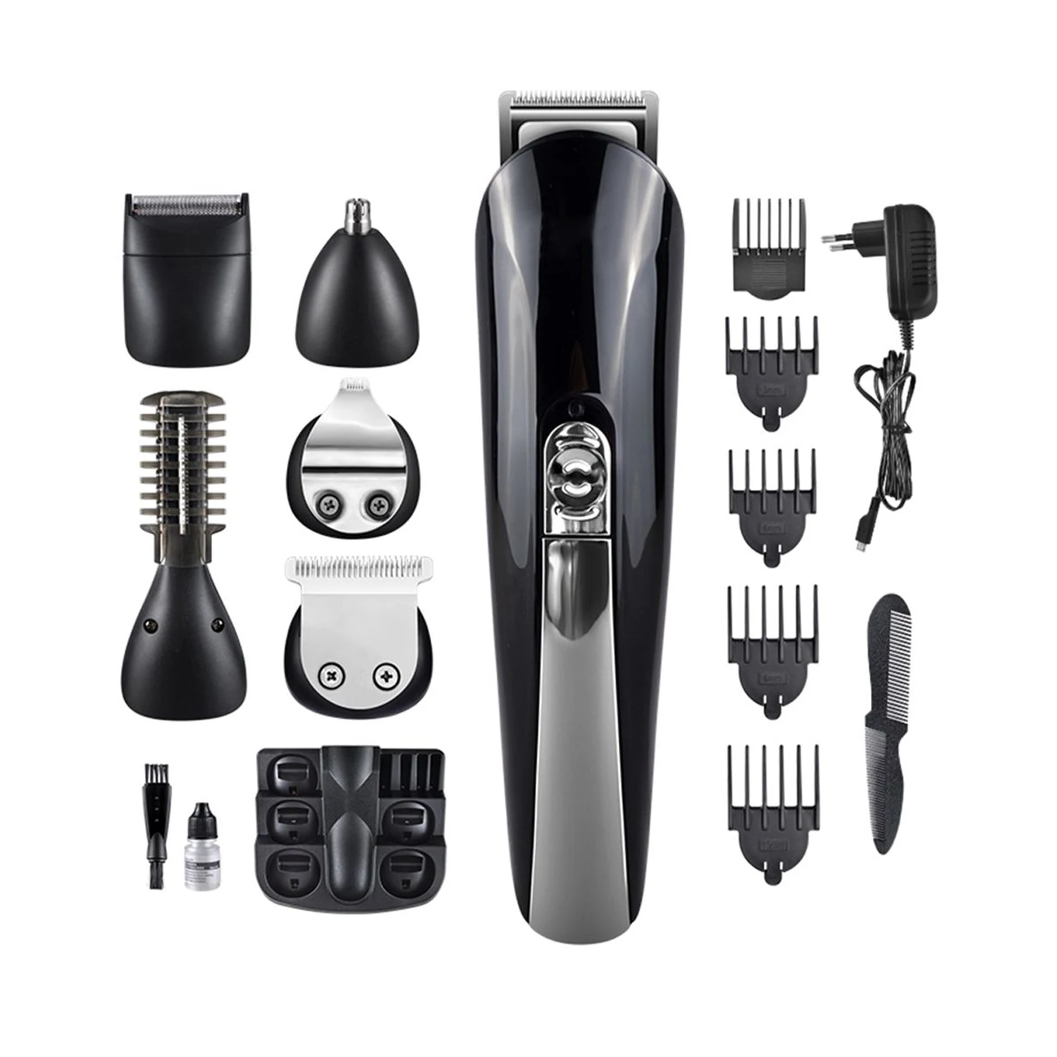 11 In 1 Hair Trimmer Clipper Rechargeable Cutting Electric Shaver Hair ...