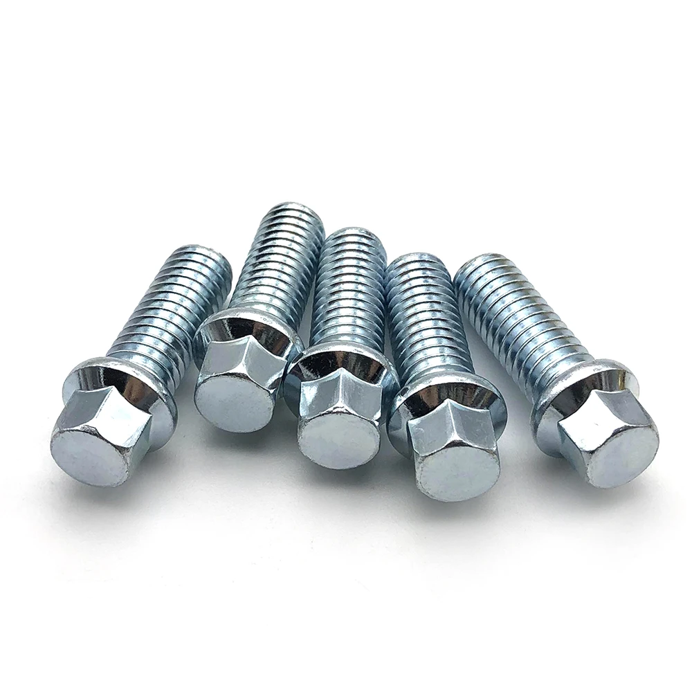 Din6921 Groothandel Roestvrij Staal Zink Zwart Kwaliteit 50Mm Hex Flens Bout M6 Hex Kop Flens Bouten