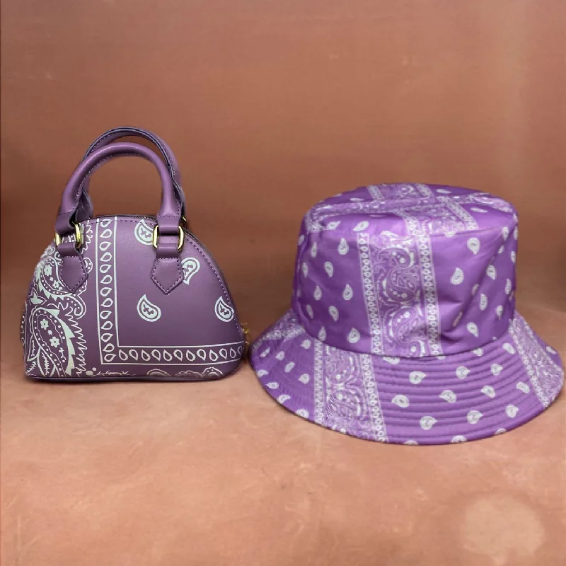2021 New Arrivals Matching Hats And Purse Sets Shell Handbag Fashion
