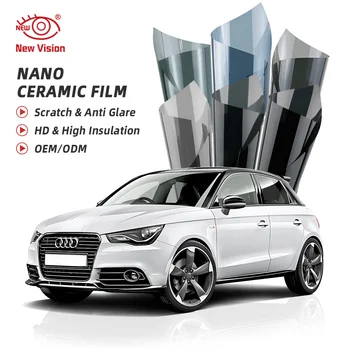 Heat-Resistant Nano Ceramic Film  Sand Proof & Anti Scratch  Car Window Protection  Self-Adhesive  MOQ 1 Roll