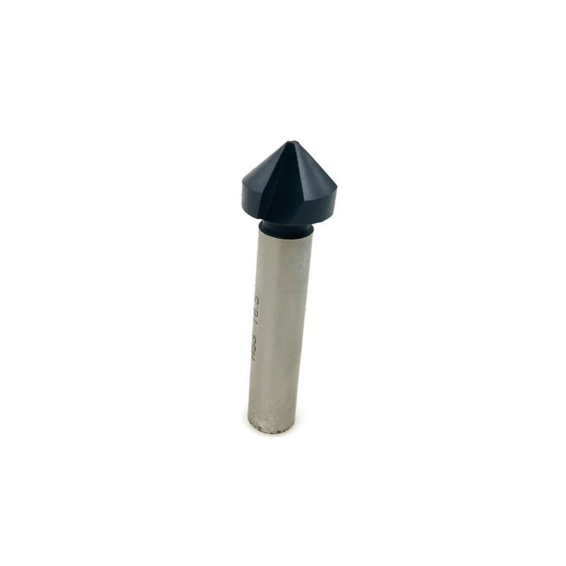 DIN335C 90 Degree 1/3 Flutes HSS Chamfer Metal Countersink Drill Bit for Chamfering and Deburring and Counter Sink 12