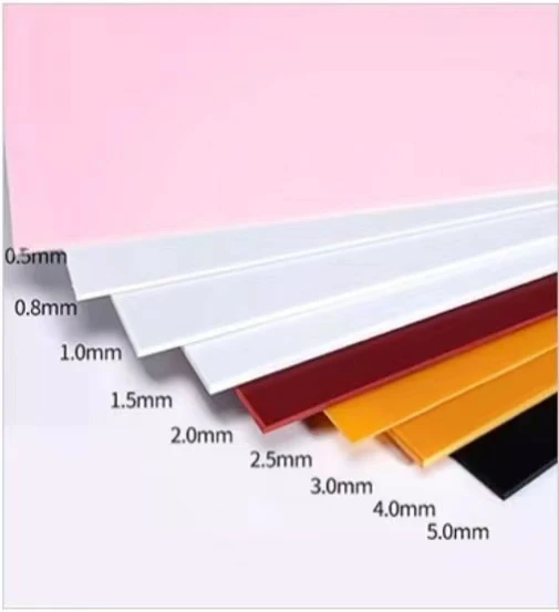 Abs Plastic Sheet For Advertising Sign And Thermoforming Plastic Parts