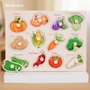 Tavola Puzzle a Forma di Verdure