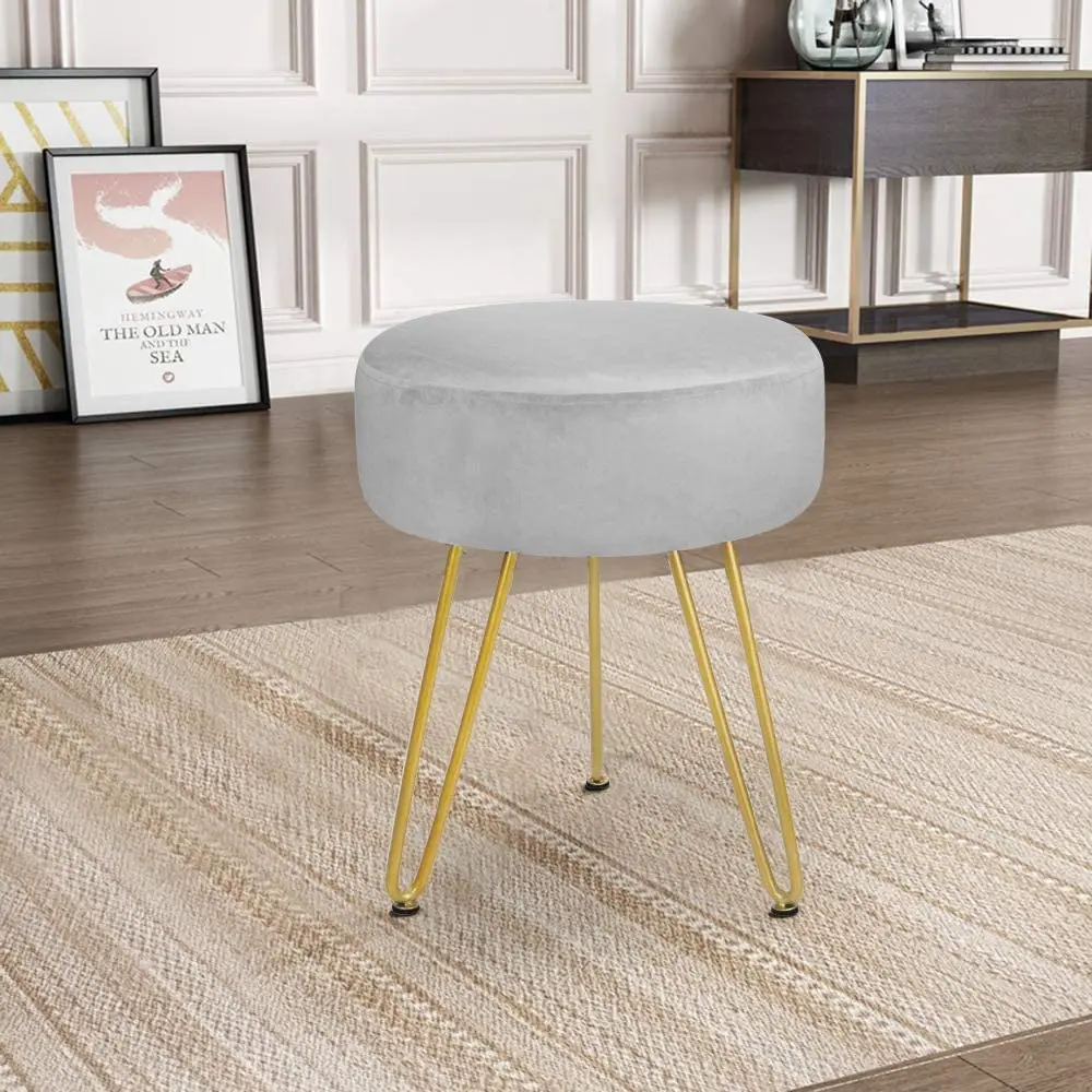 オットマン テーブル ベルベット グレー オットマン テーブル ベルベット グレー 【公式通販】