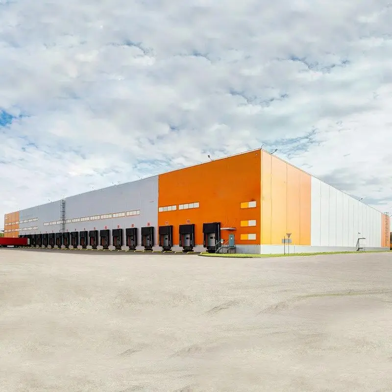 Modern Design Small Prefab Steel Structure Shed Storage Buildings Warehouse Hangar Space Frame Storage Unit