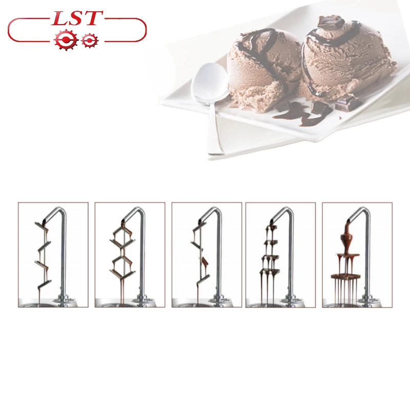LST Hot Sale 5.5L Mini Chocolate Melting Machine Hot Chocolate Dispenser Machine Strawberry Chocolate Melting Machine