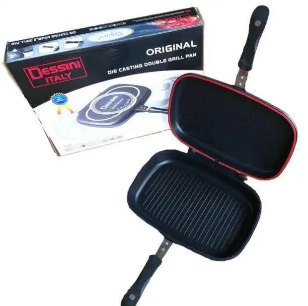 Dessini Two-Sided Double Grill Non-stick Pressure Pan 40cm @ Best Price  Online