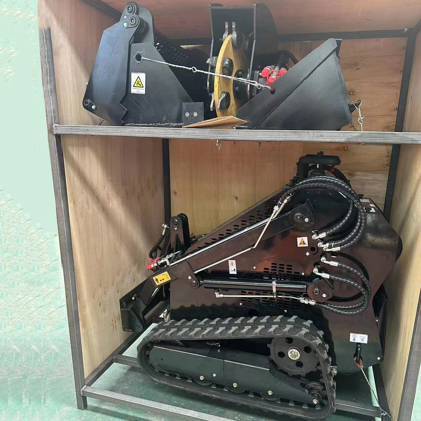 Cheapest Epa Euro5 Skid Steer Bucket 72 Mini Loader Stand On Skid Steer