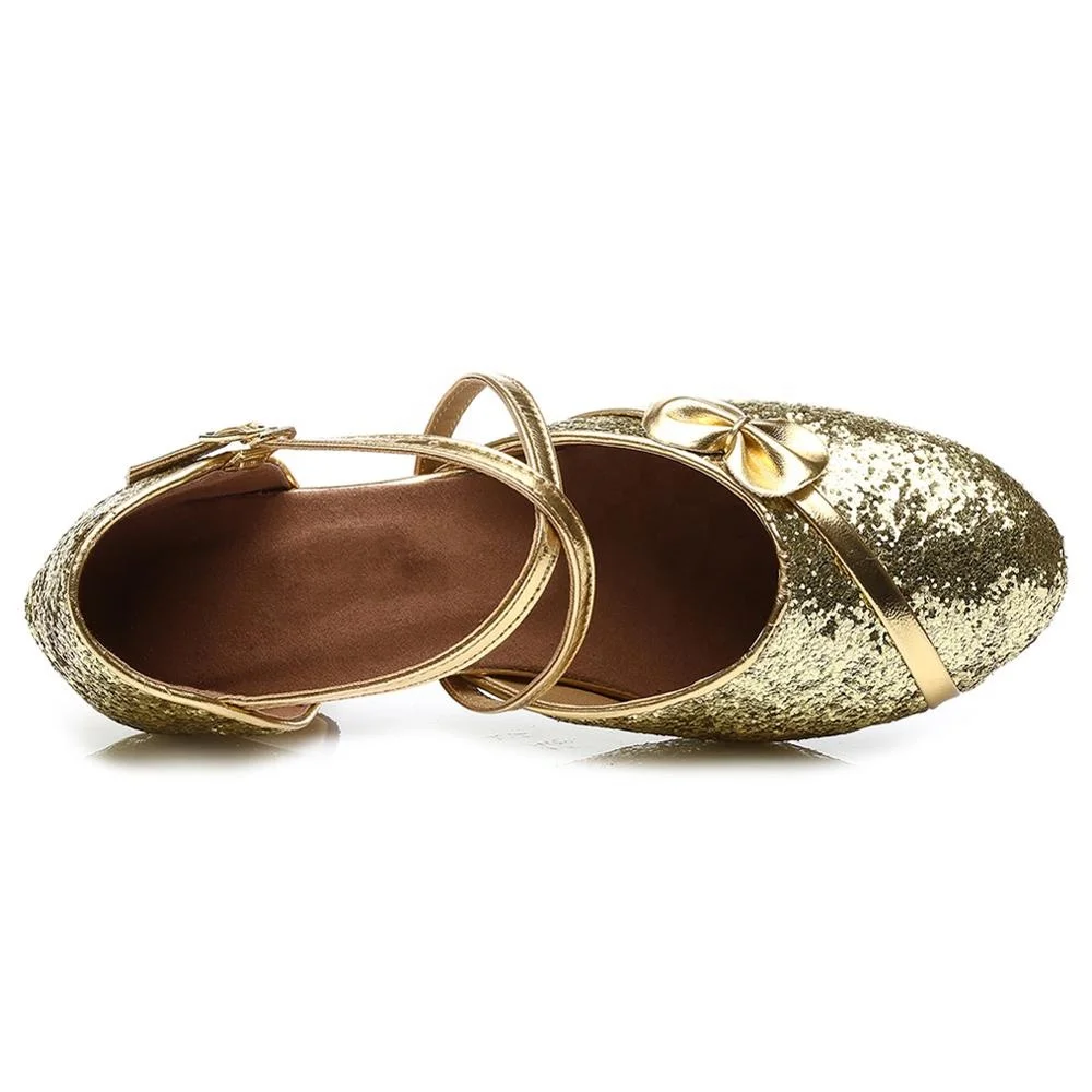 607 блестящие туфли для танцев в классическом стиле, детская обувь для бальных танцев, женская обувь для латиноамериканских танцев с блестками