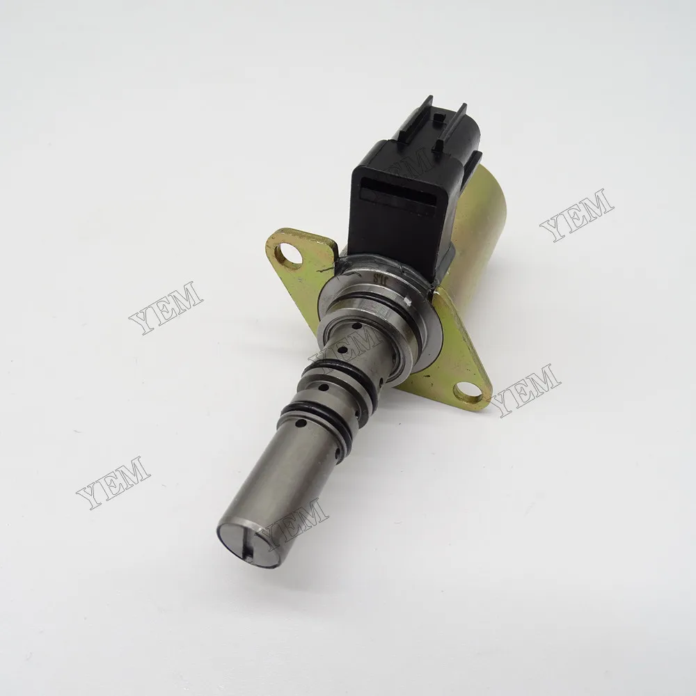For Kobelco SK60SR Solenoid Valve Black Plug 4 Hole Machinery Engine Spare Parts