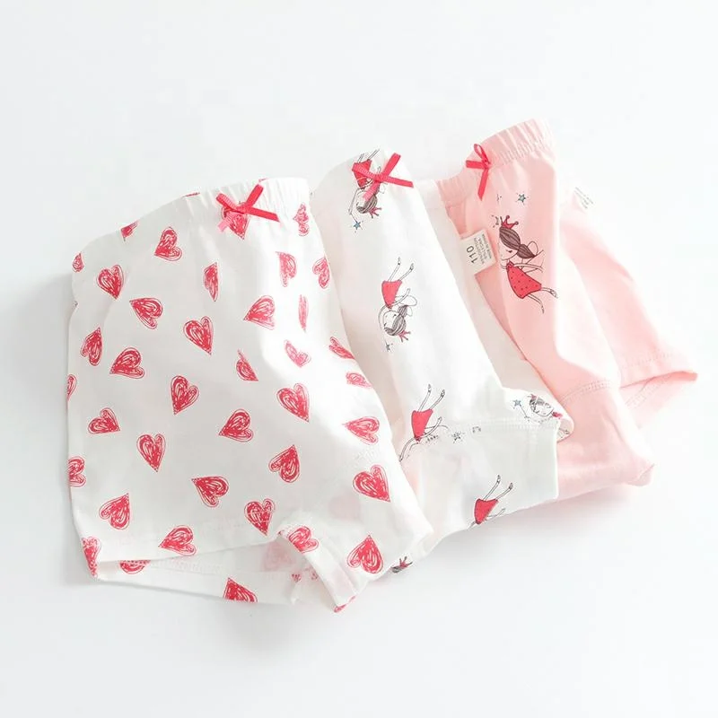 
 Спандексовое корейское детское нижнее белье, хлопковые брюки для девочек, оптовая продажа/ODM/OEM  