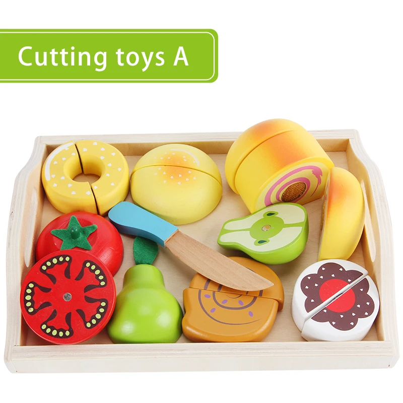 Хит продаж, деревянные кухонные игрушки унисекс