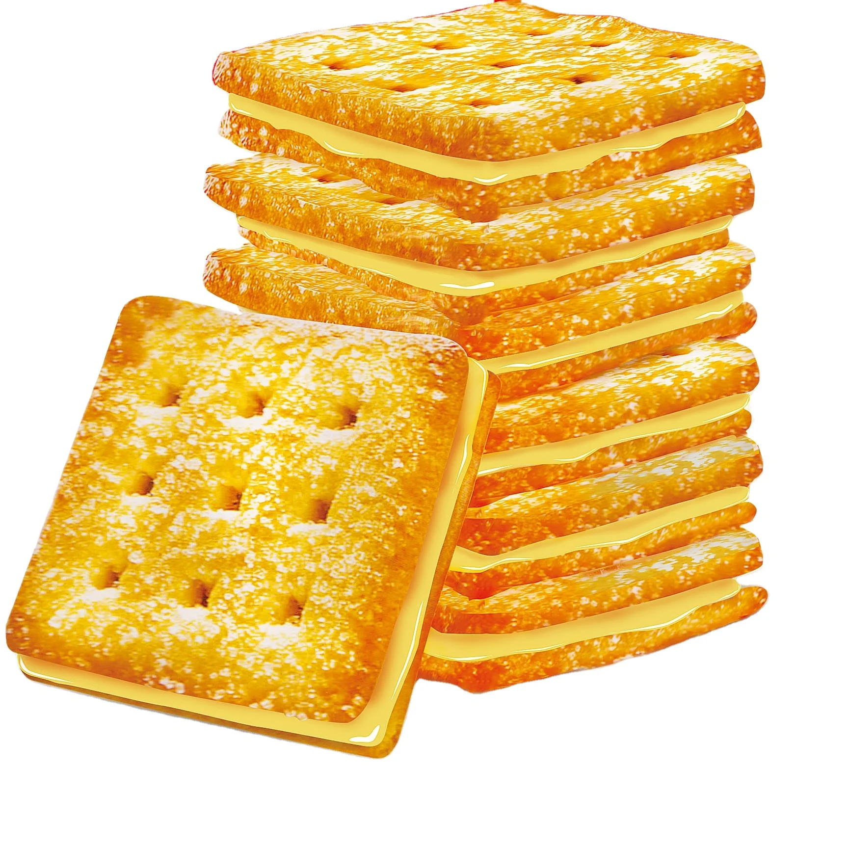 biscuit factory wholesale popping candy cheese sandwich biscuit