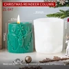 ZL-847 DE COLONNE DE RENNE DE NOËL