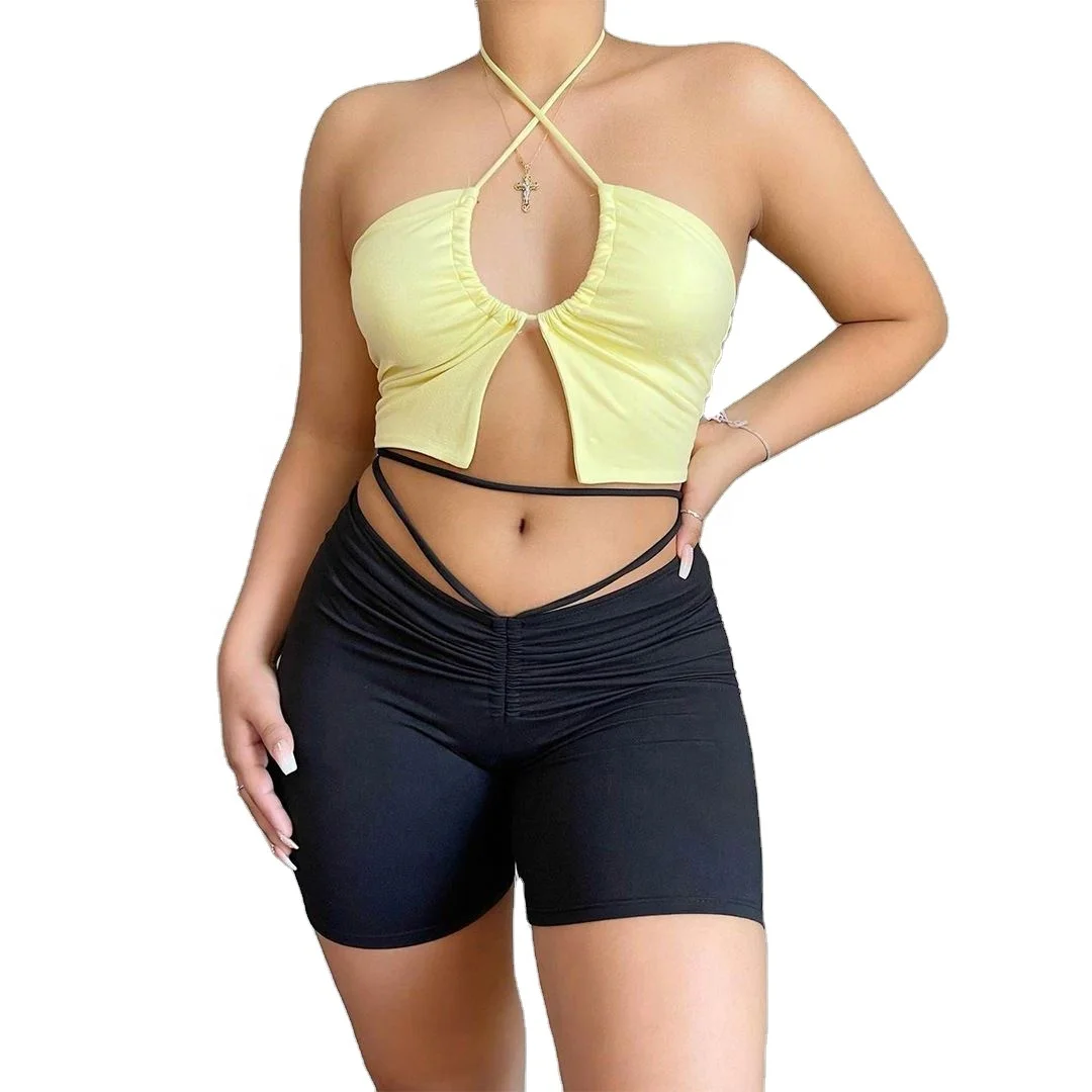 Buy High Waist Workout Shorts,Seamless 