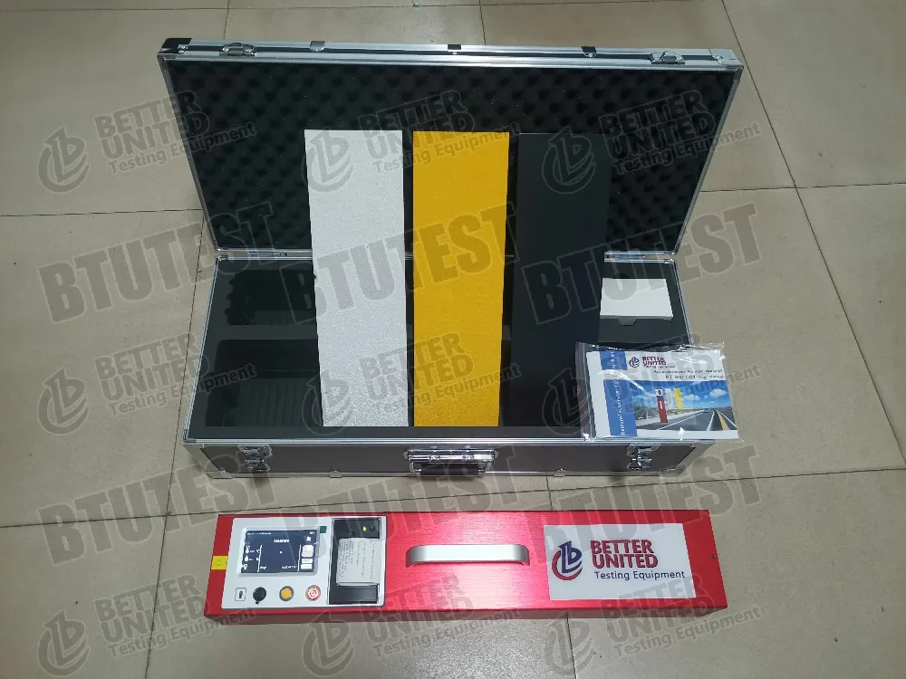 Touch Screen Retroreflectometer for Road Line Marking Retro Reflective Measuring Instrument with 1 Year Warranty