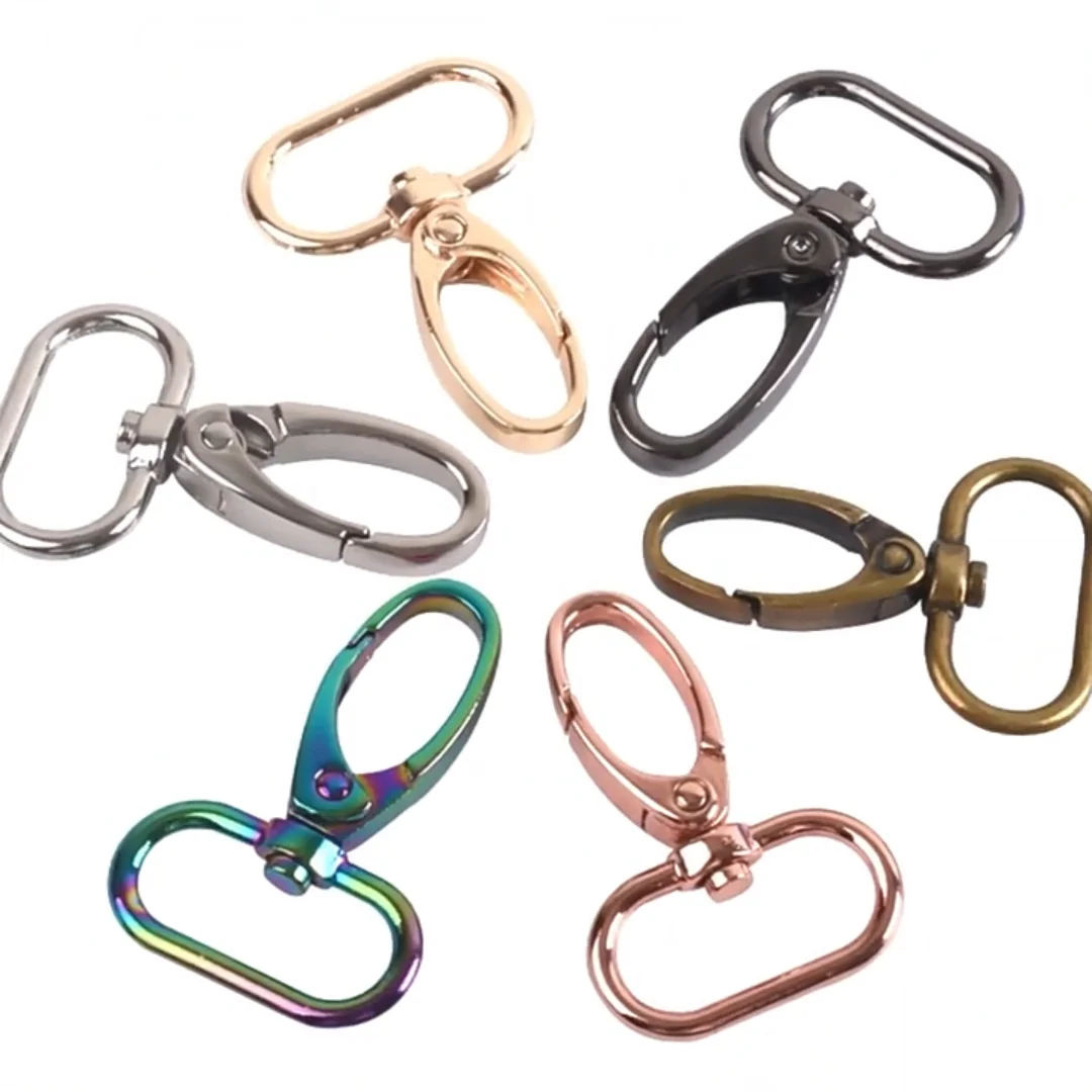 Top Strong Zinc Metal Swivel Bolt Snap Hooks For Handbag Lanyard Buckle