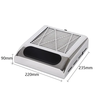 High-Efficiency Nail Dust Filter Vacuum Cleaner Environmental Protection and Durability Plate for Nail Dust Collector Manicure